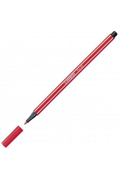 Stabilo - Felt Tip Crayons - Pen 68 - Red
