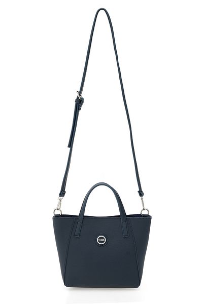 Fossil Navy Blue Women's Hand and Cross Shoulder Bag 05Fo25Y5068