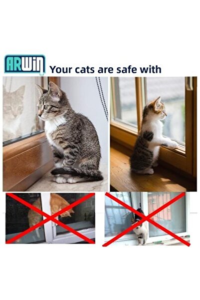 EYM Arwin Right Opening Door Window Gradual Ventilation Handle PVC Safety Lock