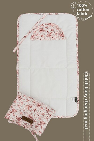 mordesign حقيبة الطفل، وسادة تغيير الحفاضات، وسادة تغيير الحفاضات، غطاء العناية المحمول، مسحوق العناية بالسلسلة