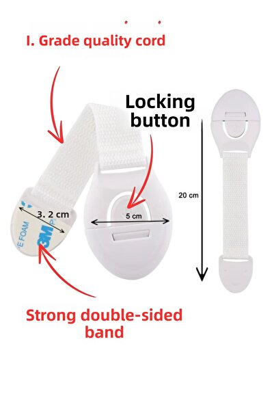 Abuy 5 Pieces Baby Child Safety Cabinet and Drawer Lock