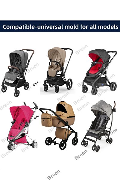 Breen Baby Stroller Tarpaulin Black Protective Cover Waterproof Protects from Dust