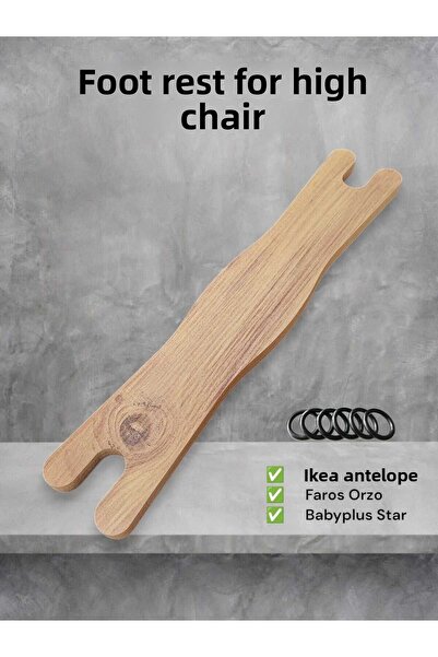 Babynia Υποστήριξη ποδιών παιδικού καρεκλιού - Συμβατό με Antelope, E Bebek Baby Plus Star, Faros Orzo