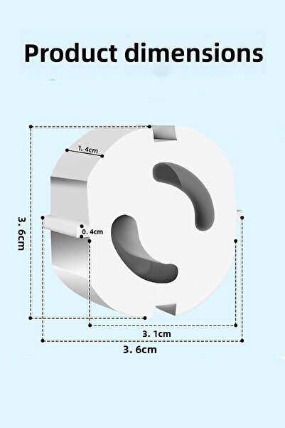 COZY SENSE Προστατευτικό πρίζας Προστασία για παιδιά Προστατευτικό κάλυμμα πρίζας Προστατευτικά βύσματος Ηλεκτρική συσκευή ασφαλείας