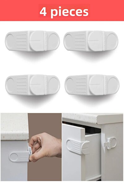 CEYHAN قفل زاوية مثالي للأطفال 4 قطع