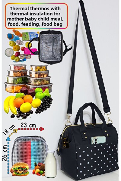 USF Thermal Insulated Thermal Thermos Food, Food, Nutrition, Food Bag for Mother Baby Child