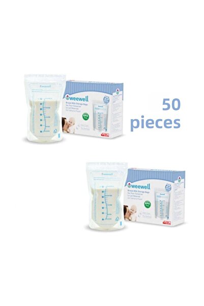 WEEWELL حقيبة تخزين الحليب المزدوجة Wms825r3 سعة 25 لتر