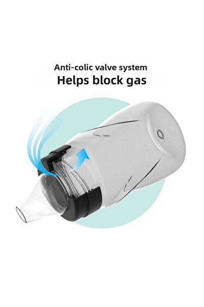 Mamajoo Spillproof Drinking Cup with Handle, 270 Ml, Black, 6 Months, 1 Piece