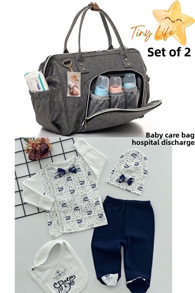 sahra bebek حقيبة أطفال TinyLife مقاومة للبقع ومقاومة للماء مع حجرة حرارية وم...