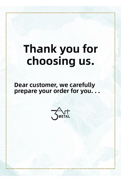 3art Metal Μεταλλικό Διακοσμητικό Νούμερο Πόρτας - Κομψό Σχέδιο Κατάλληλο για Εξωτερική Εξωτερική Αρχική