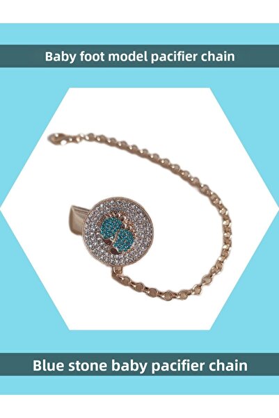 Sahi Aksesuar سلسلة اللهاية Bezyi364 - نموذج قدم الطفل