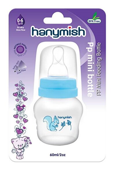 Hanymish PP Mini Baby Bottle 60 Cc