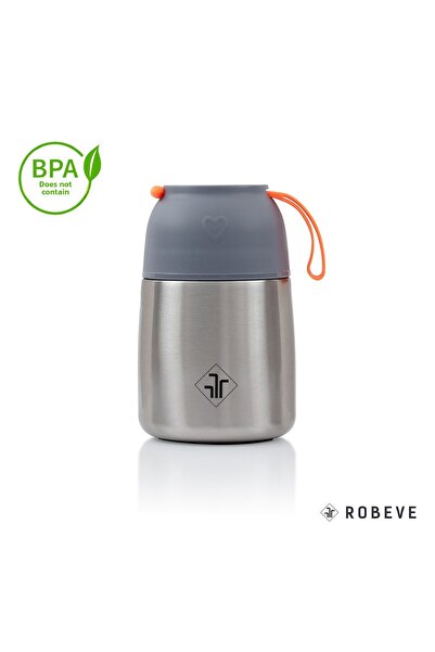 ROBEVE 450ml Vacuum Double Sided Baby Food Storage Thermos