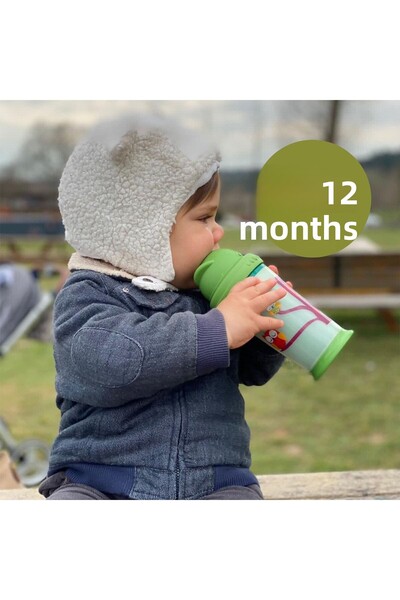 Bebedor Glow in the Dark Drinking Cup with Straw 240 ml