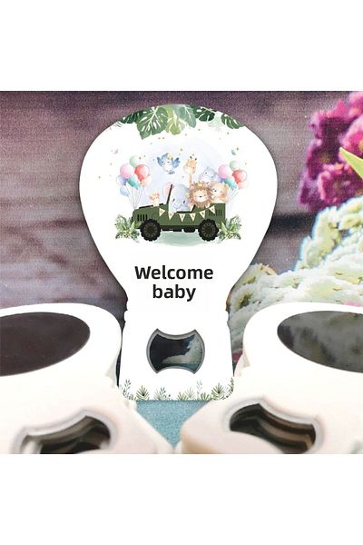 Ege ajans 10 Safari Concept Balloon Opener Magnets