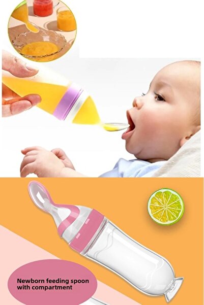 AYGÖREN HOME جهاز تغذية حديثي الولادة، نوع ملعقة، زجاجة أطفال مانعة للتسرب، ملعقة طعام تكميلية، ملعقة طعام مع غطاء متنوع