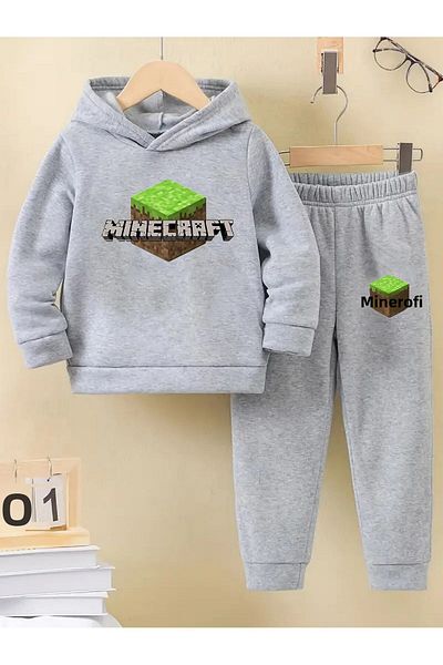 makiteks Χειμερινή φόρμα για κορίτσια 5 6 7 8 9 10 11 12 ετών Minecraf