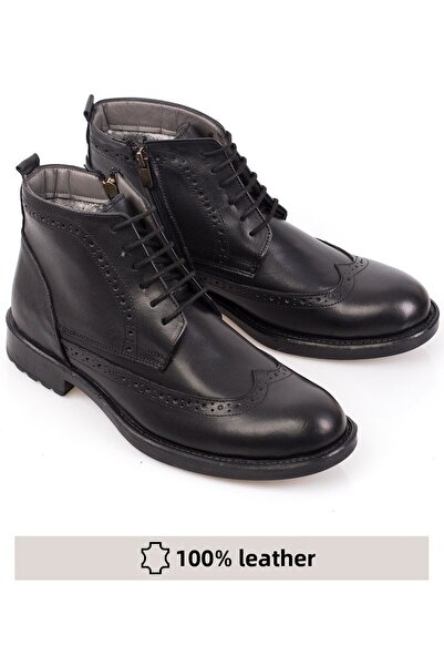 depderi Γνήσιες δερμάτινες μπότες με επένδυση από γούνα