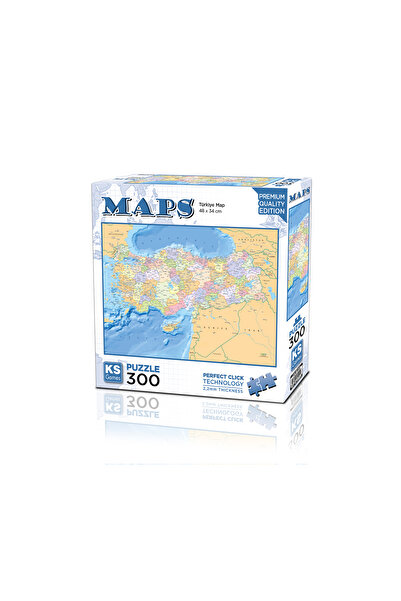 Ks Games Türkiye Map Puzzle 300 Parça