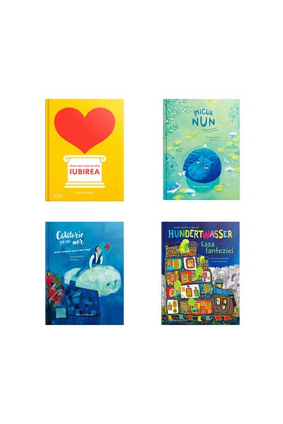Editura Katartis Set of 4 books for children, Art for the Soul