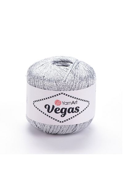 Yarnart Vegas - Ασημί Χειροποίητο Νήμα Ασημί-41