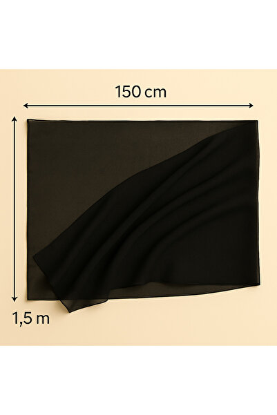 voops Plajă Pareo Tulle Albă cu margine overlock 150x50