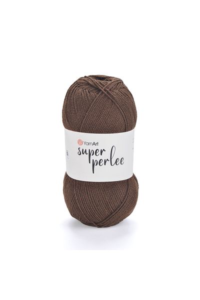 Yarnart Super Perlee - Νήμα Πλεκτομηχανής Χειρός Κόκκινο Καφέ-217