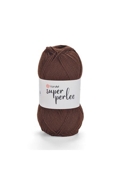 Yarnart Super Perlee - Πλεκτό Χέρι Κλωστή Καφέ-05