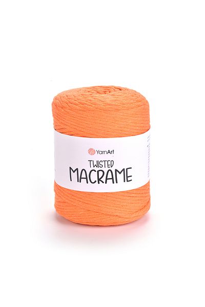 Yarnart Twisted Macrame - Μακραμέ Χέρι Πλεκτό Νήμα Salmon-770