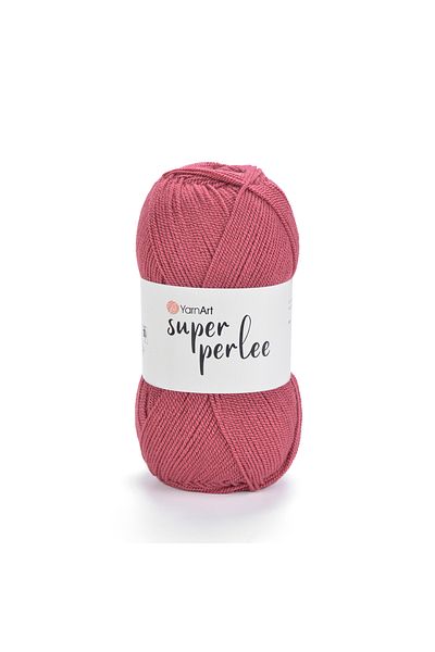 Yarnart Super Perlee - Χειροποίητο νήμα πλεξίματος Dusty Rose-219