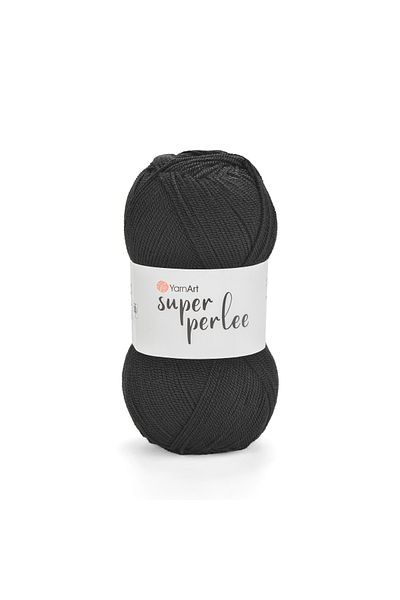 Yarnart Super Perlee - Νήμα Πλεξίματος Χεριών Μαύρο-30