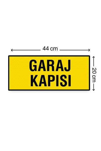 opersan لافتة باب جاراف (20×44 سم)