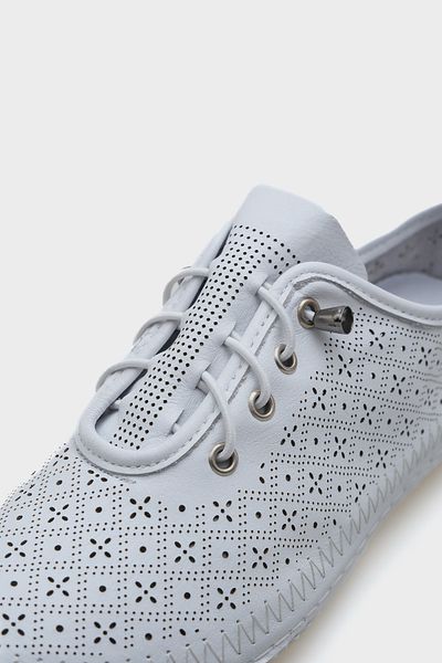 Capone Outfitters Pantofi de damă Gwen Saddler Laser din piele naturală