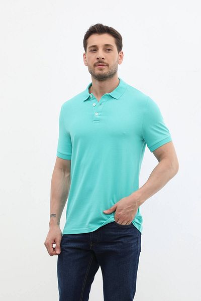 MARKAPIA Ανδρικό μπλουζάκι Polo Neck - 100% βαμβάκι