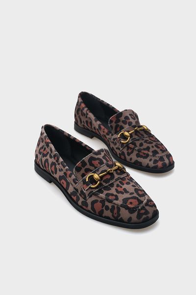 Capone Outfitters Дамски мокасини с метална катарама