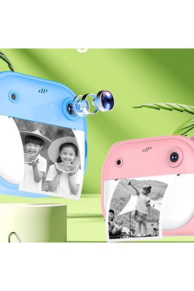 SMARTIC Camera, Instant Print, Full HD 1080p, 2.0”, 1200mah, Games, Mp3, Memory Card Gift