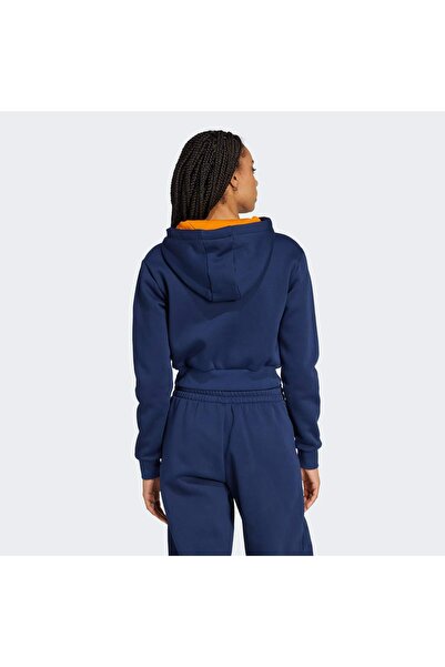 adidas 70s Short Full Zip Fleece Hoodie