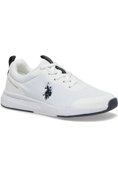 U.S. Polo Assn. Adidași albi pentru copii