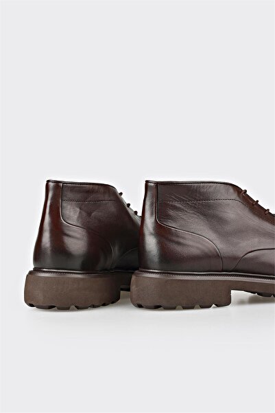 Elle Shoes Kahve Deri Erkek Günlük Bot