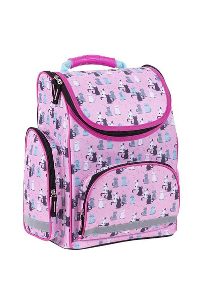 zola Ghiozdan ergonomic copii, 3 compartimente, buzunar plasa, usor, impermeabil, 37x27 cm