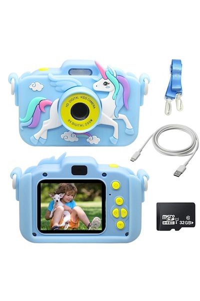 SMARTIC Camera, Instant Print, Full HD 1080p, 2.4”, 650mah, Games, Mp3, Memory Card Gift
