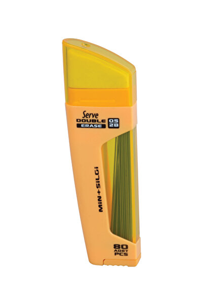 Serve Double Erase - Min & Silgi - 07mm - Hardal Sarısı