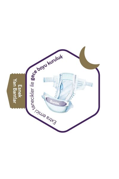 Bumble 4 Numara Maxi Plus Bebek Bezi Eko Paket 32 Adet | 9-16 Kg