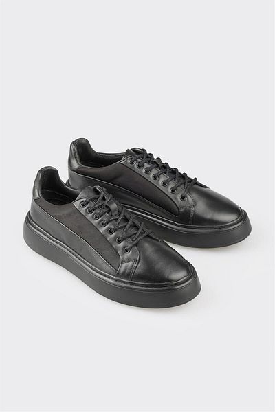 Elle Shoes Μαύρα ανδρικά αθλητικά παπούτσια