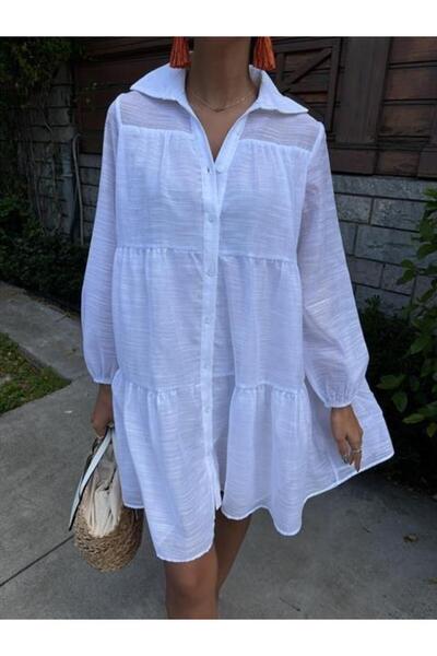 Lijuri Сорочка з коміром і складками 2898