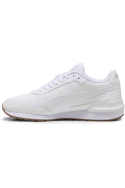 Puma Ανδρικά παπούτσια Sneaker St Runner V4 L Λευκό-παγετό Γκρι-γάλακτος 39906813