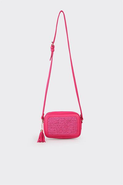 Elle Shoes Fuchsia Women's Crossbody Bag