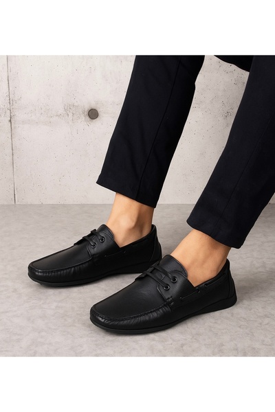 Safari Ayakkabı Mocasini Rixos pentru bărbați din piele naturală