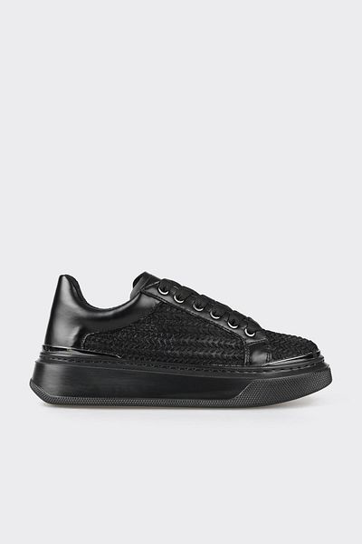 Elle Shoes Women's Black Sneakers