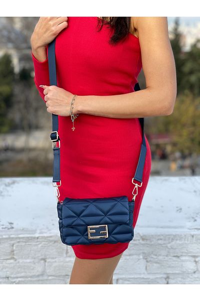 Capone Outfitters Ibiza Satin Quilted Patterned Women's Bag